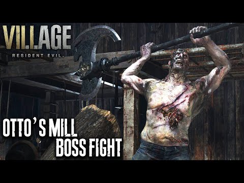 RESIDENT EVIL VILLAGE - Otto's Mill Secret Boss Fight (Uriaș Drac) & Cannibal's Plunder Location