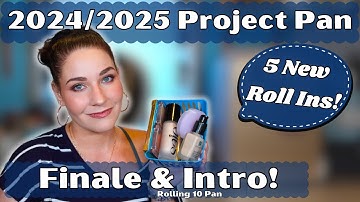 2024/2025 ROLLING PROJECT PAN | Finale and Intro + Pan That Palette