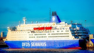 Cruising on the Ferry DFDS- M.S.Crown Seaways, Oslo-Copenhagen