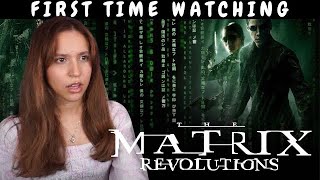 So.. I watched The Matrix Revolutions (2003) ♡ MOVIE REACTION - FIRST TIME WATCHING!