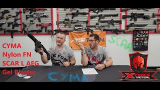 CYMA Nylon FN SCAR L AEG Gel Blaster by X-Force Tactical