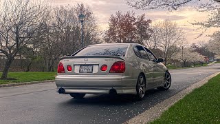 Installing My Dream Rear Lip On My Lexus GS300! Pov, Flybys, & More