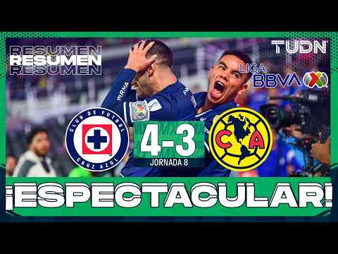 HIGHLIGHTS AND GOALS - Cruz Azul vs America | Liga MX - Matchday 8 Apertura 2026 | TUDN