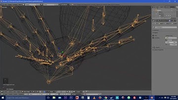 Blender Spider Time-lapse Part 3 (Rigging)