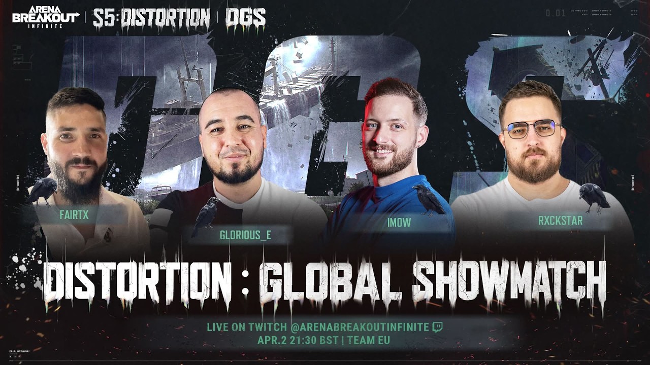 Arena Breakout Season 5 is here! Distortion Showmatch later