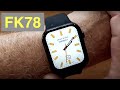 FINOW FK78 Apple Watch Shaped Waterproof Smartwatch with Fitness/Pliates Classes: Unbox & 1st Look