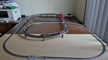 Kato N scale unitrack, M1 + V2. No layout.