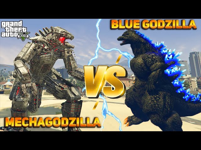 Godzilla Earth vs Mechagodzilla City with Healthbars 