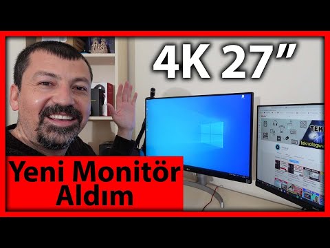 Yeni DEV Oyuncu Monitörüm Geldi | LG 27UL650-W 27' inç 4K UHD VESA DP HDR400 Beyaz IPS LED Monitör