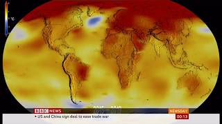 Weather Events - Warmest decade on record (Global) - BBC News - 16th January 2020