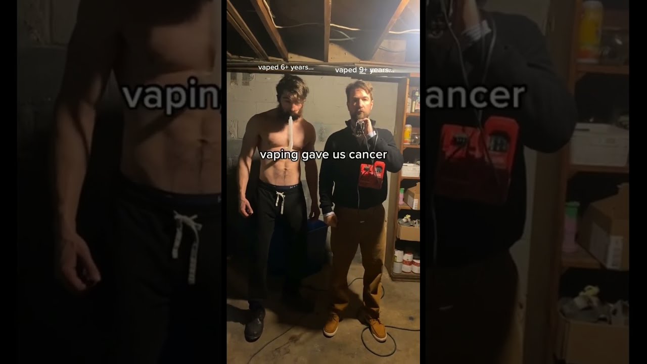 VAPING GAVE US CANCER Stopvaping