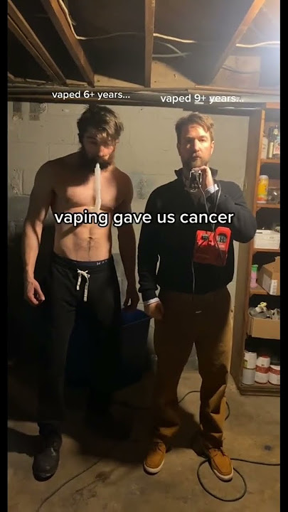 VAPING GAVE US CANCER #stopvaping