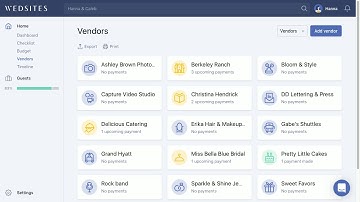 How to Export Your Vendor Team as a CSV File