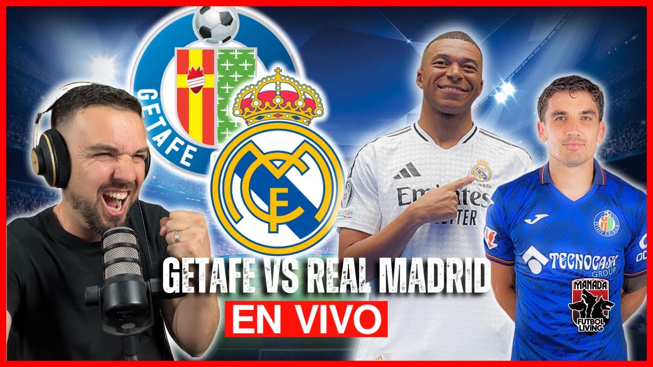 GANA EL MADRID!!! 🔴 GETAFE 0 - 1 REAL MADRID 🔥 EN DIRECTO 🔥 LALIGA 2025 ...