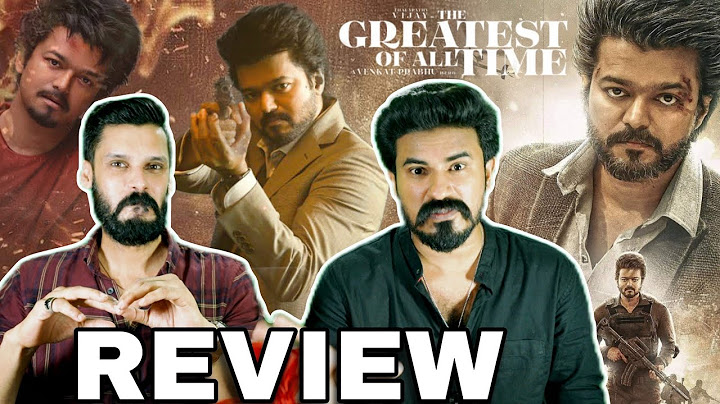 The GOAT Movie REVIEW Malayalam | Thalapathy Vijay Theatre Scene Cameo  Venkat | Entertainment Kizhi