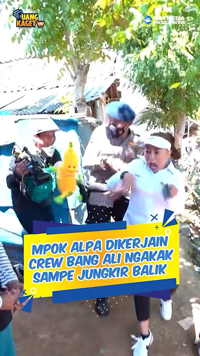 MPOK ALPA DIJAILIN CREW UANG KAGET ALI ZAINAL NGAKAK SAMPE JATOH #shortviral #uangkaget