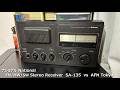 ラジオ日米戦：Radio ナショナル National（ FM/AM/SW ）SA-135 vs AFN Tokyo　　（ 短波ラジオ ）