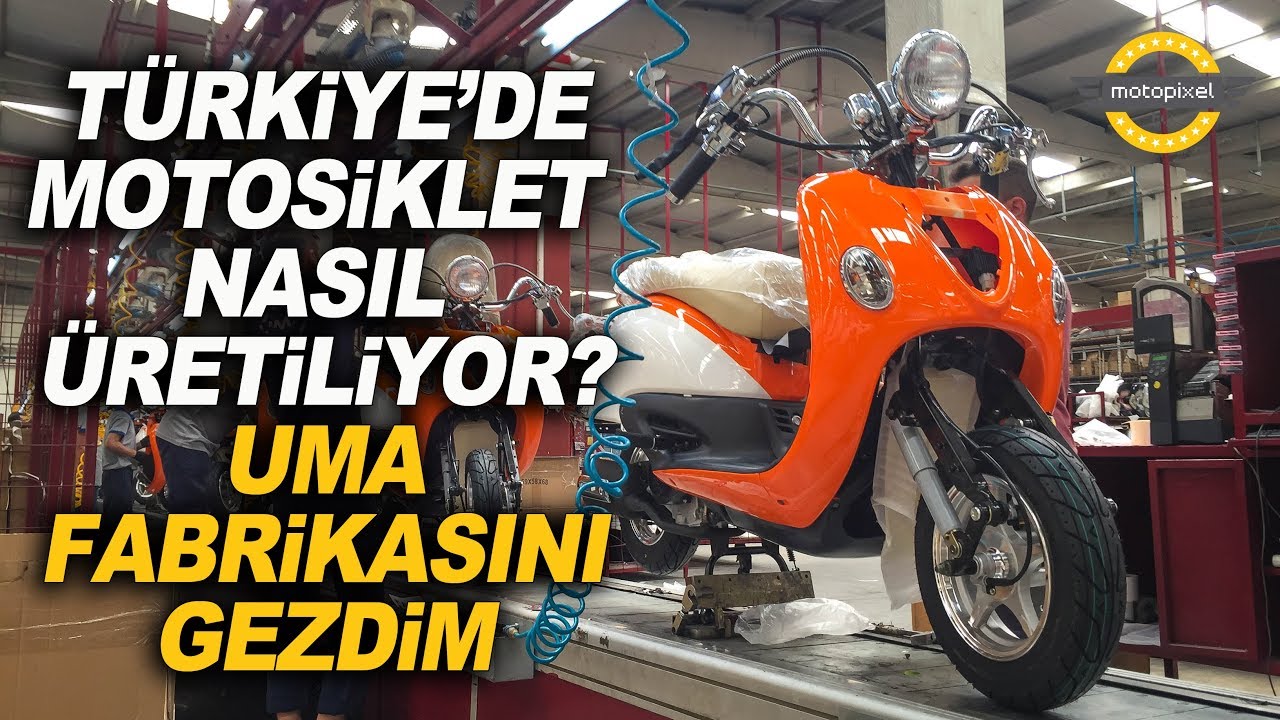 Motosiklet nasıl üretiliyor?