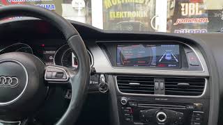 Audi̇ A5 8.8 İnç Androi̇d Multi̇medya Double Teyp Oem Navi̇gasyon Satiş Montaj Multi̇medya Elektroni̇k