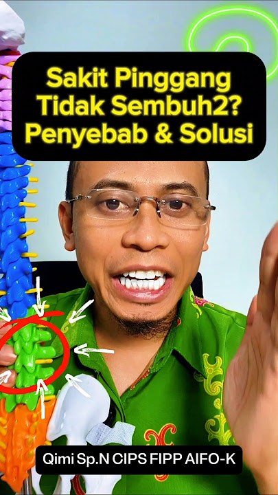 Penyebab Sakit Pinggang dan Solusinya.