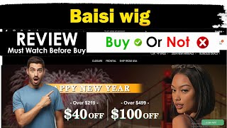 Baisi wig Review ✔️ | 🔴 Is Baisi wig Legit or Scam - Must Watch Before Buy : 100% Genuine Review