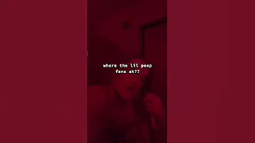 Where Y’all At?? #lilpeep #lilpeepfans #lilpeepreaction #gbc #gothboiclique #lilpeepedits #liltracy