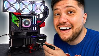 Building A Gaming PC With No Case!