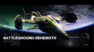 Destiny 2 Season Of The Chosen Arena Battleground Behemoth