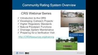 Pocket Guide to the Community Rating System (CRS)