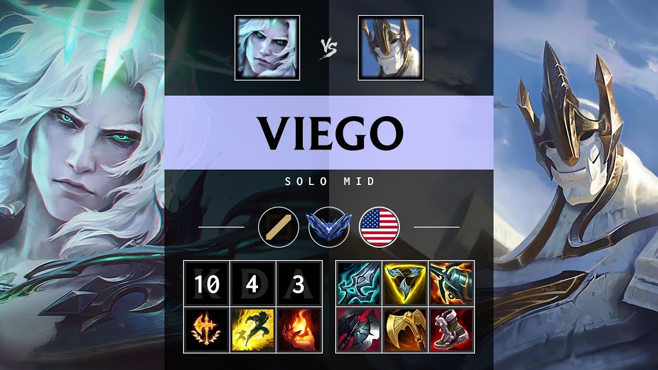 Viego Mid vs Galio: Triple Kill, Dominating - NA Diamond Patch 14.24