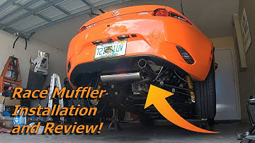 ND Miata Goodwin Race Muffler Installation and Review!