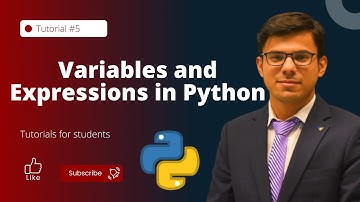 How to declare variables and expressions in Python | Python for Beginners