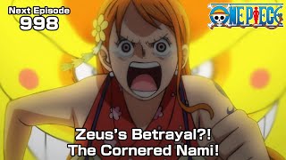 ONE PIECE episode 998 'Pengkhianatan Zeus?! Nami Terpojok!'