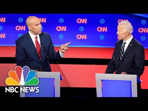 Watch Booker Tell Biden: ‘You’re Dipping Into My Kool-Aid’ | NBC News