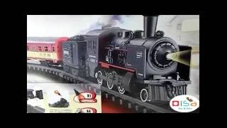 Trenzinho 15 Pcs Trem Solta Fumaça Alloy Metal Rail King lcf