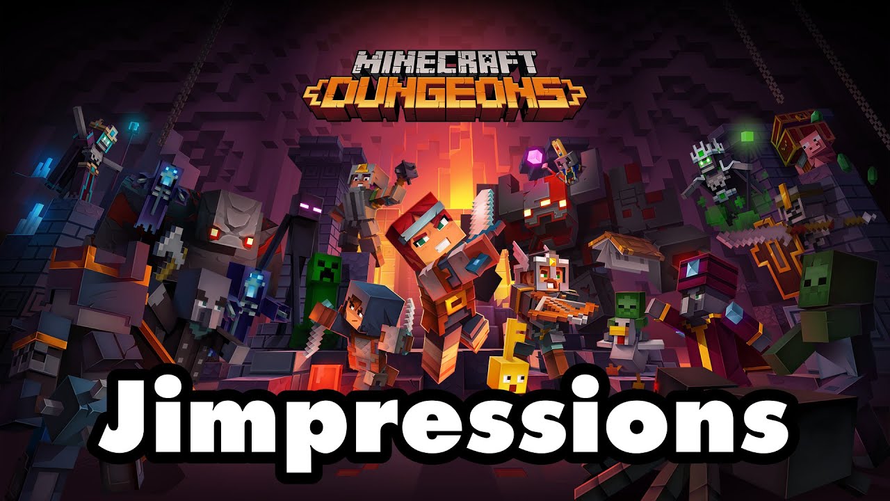 Minecraft Dungeons - A Patronizing Lack Of Imagination (Jimpressions)