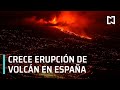 Imágenes del volcán Cumbre Vieja, en España, lanzando lava y fuego - Despierta