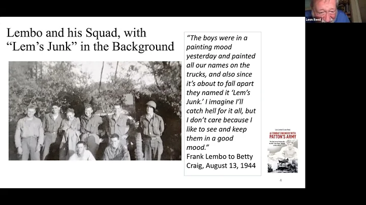 A Combat Engineer With Patton's Army with Lois Lem...