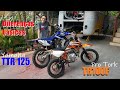 Comparativo Básico: Mini Moto ProTork TR100F e Yamaha TTR 125 #minimoto #protork #ttr125 #lucasleite