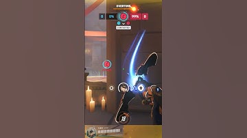 Almost Saving the Point with a Stall and a Kill #overwatch #mercy