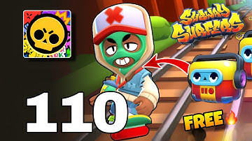 Brawl Stars x Subway Surfers - Gameplay Walkthrough - No Commentary (iOS Android) - 4K UHD