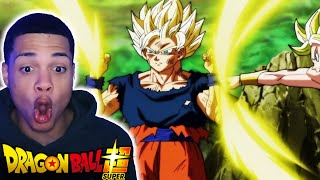 GOKU VS CAULIFLA & KALE!! | Dragon Ball Super Episode 113 REACTION!!