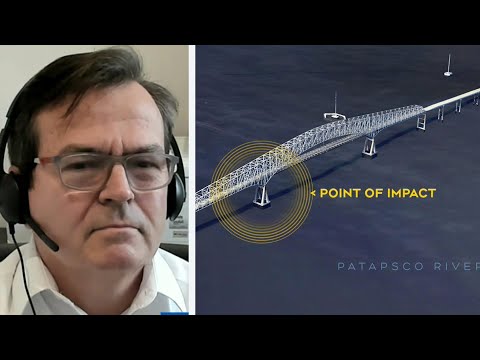 Engineer reacts to Baltimore bridge collapse