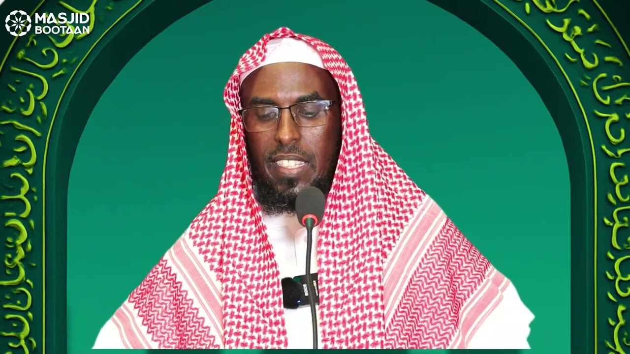 Ciqaabta Ka Dhalata Dunuubta Dadka – Khudbadda Jimcaha – Sheekh Maxamed Caydiid