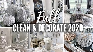 FALL CLEAN AND DECORATE WITH ME Ultimate FALL Decorating Ideas & Dollar Tree Cleaning Hacks