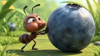 The Giant Berry 🐜🫐 | Learn English with Cute Short Stories (A1-A2)