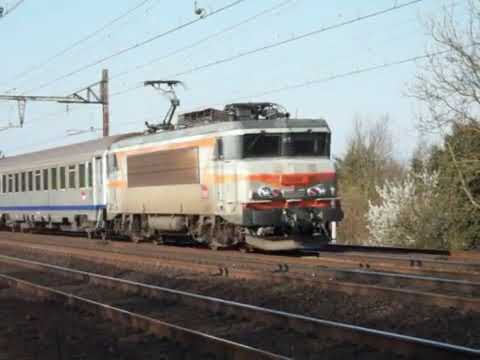 La BB 7274 croise la BB 26027 avec leurs trains respectifs