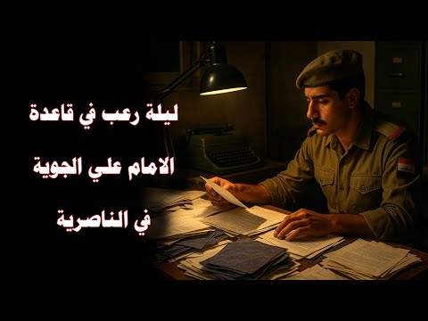 قصة جندي وزع منشورات ضد البعث في قاعدة الامام علي الجوية في زمن صدام