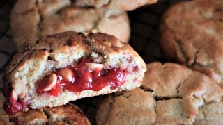 [Eng Sub] PB&J Cookies 피넛버터 잼쿠키 만들기/ 겉바속촉 그냥 미친맛!