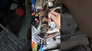 Mitsubishi RVR Drive Shaft No good U Joints Frigging..Ug